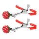 Steel nipple clamps, red bell strawberry