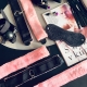 Erotic set of toys, black and pink color - 8 pcs