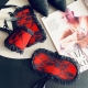 Erotic set, lace mask and handcuffs, two colors