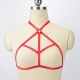 Red elastic open bra - Stella