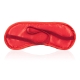 Red satin mask, rubber band